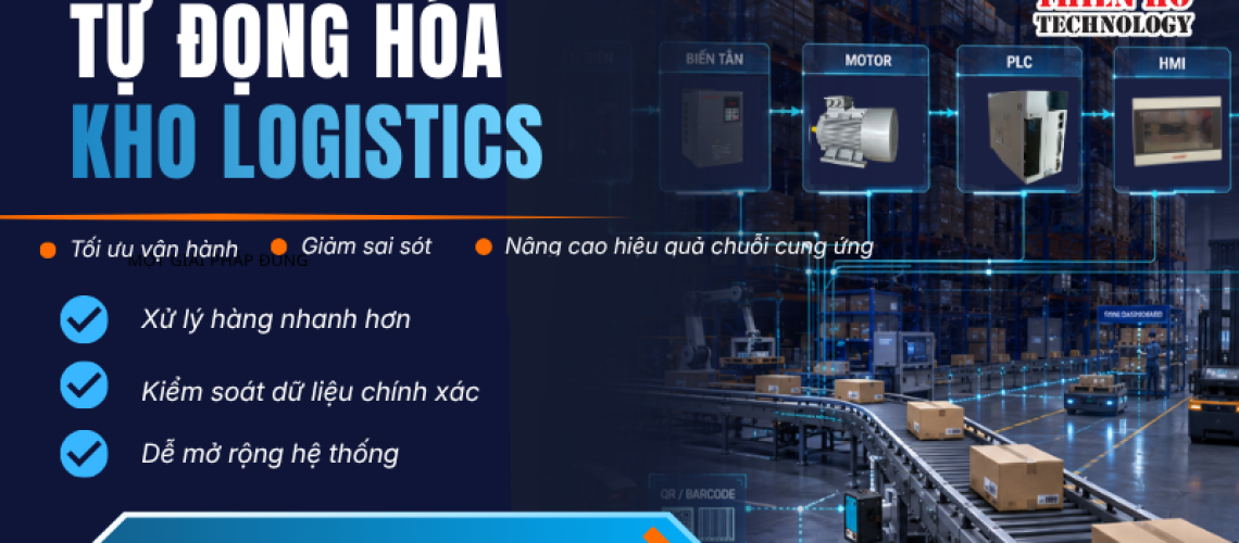 Giải pháp tự động hóa kho logistics giúp tối ưu vận hành