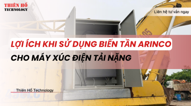 Lợi ích thực tế khi dùng biến tần cho máy xúc điện