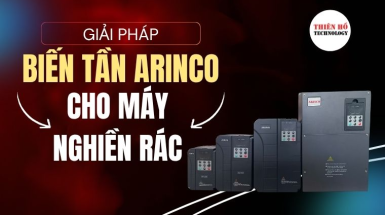 Giải pháp biến tần ARINCO cho máy nghiền rác – Tiết kiệm chi phí