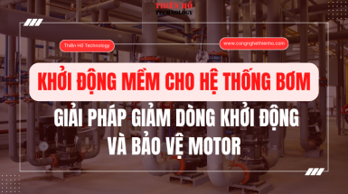 Khởi động mềm cho hệ thống bơm - Giải pháp giảm dòng khởi động hiệu quả