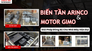 Biến Tần ARINCO Và Motor GIMO – Giải Pháp Đồng Bộ Cho Nhà Máy Hiện Đại