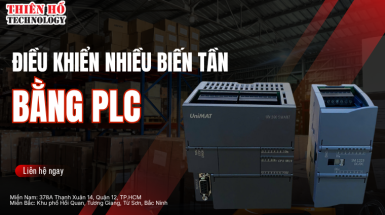 Giải pháp điều khiển nhiều biến tần bằng PLC