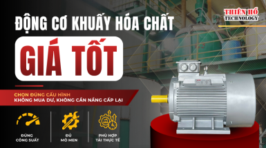 Động cơ khuấy hóa chất giá tốt
