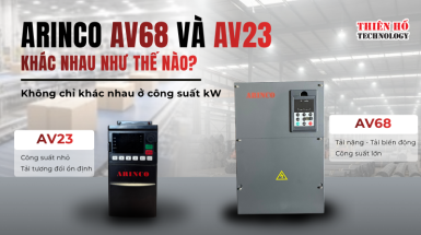 Biến tần ARINCO AV68 và AV23 khác nhau thế nào? Cách chọn phù hợp