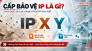 Cấp bảo vệ IP là gì và ý nghĩa các thông số IP54, IP55, IP65, IP67