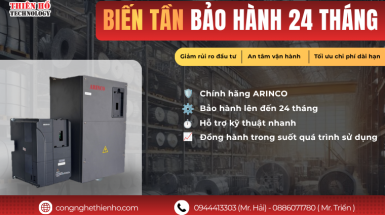  Biến tần bảo hành 24 tháng có thực sự đáng đầu tư? 5 lợi ích doanh nghiệp cần biết
