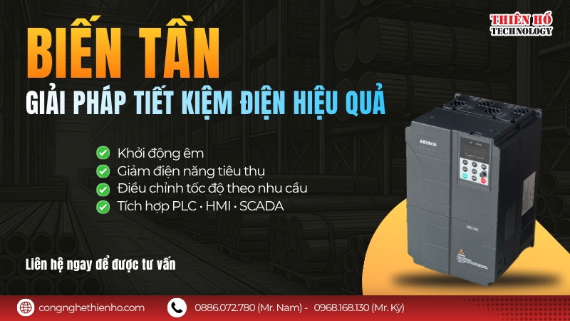 Vì sao biến tần là giải pháp tiết kiệm điện hiệu quả cho hệ thống quạt hút?