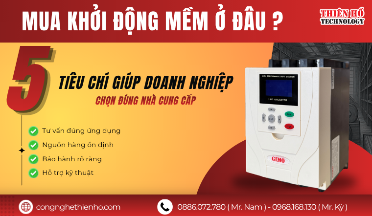 Mua khởi động mềm ở đâu? 5 tiêu chí lựa chọn nhà cung cấp uy tín cho doanh nghiệp