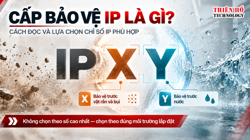 Cấp bảo vệ IP là gì? Cách đọc và lựa chọn chỉ số IP phù hợp