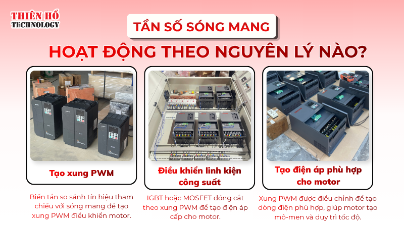 Tần số sóng mang hoạt động theo nguyên lý nào?