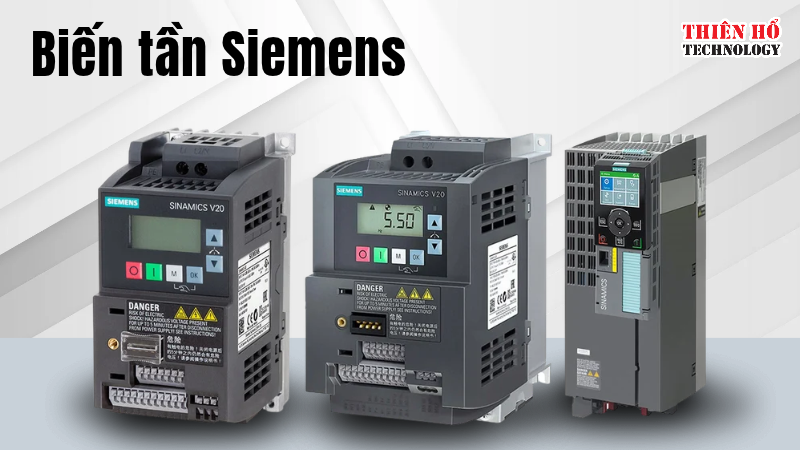 4. Biến tần Siemens - phù hợp với hệ thống tự động hóa đồng bộ