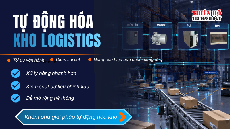 Tự động hóa kho logistics: Hướng đi giúp doanh nghiệp tối ưu vận hành và nâng cao hiệu quả chuỗi cung ứng