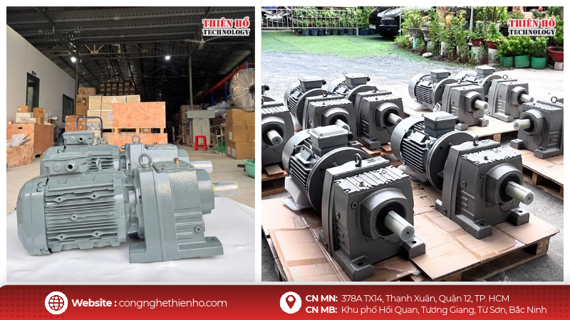Giới thiệu chung về MOTOR GIẢM TỐC TẢI NẶNG TRỤC THẲNG CỐT DƯƠNG - R SERIES