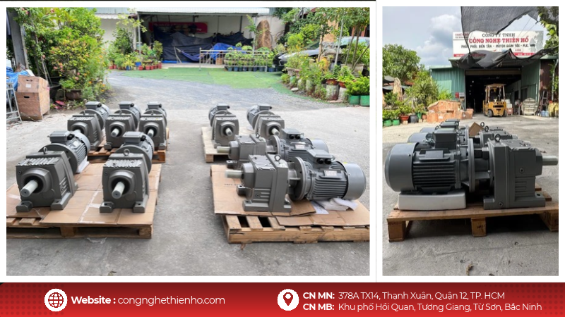 Ưu điểm nổi bật của MOTOR GIẢM TỐC TẢI NẶNG TRỤC THẲNG CỐT DƯƠNG - R SERIES