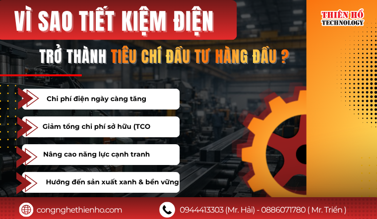 Vì sao tiết kiệm điện cho doanh nghiệp ngày càng được ưu tiên ?