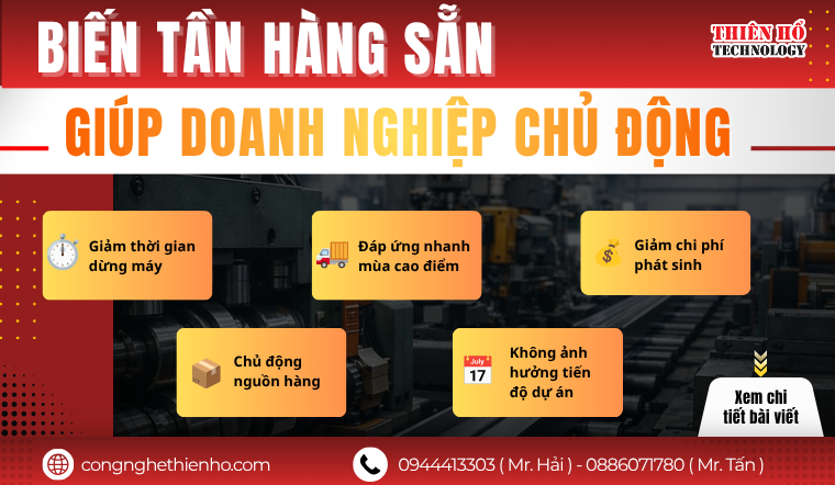 Biến tần có hàng sẵn quan trọng như thế nào với doanh nghiệp?