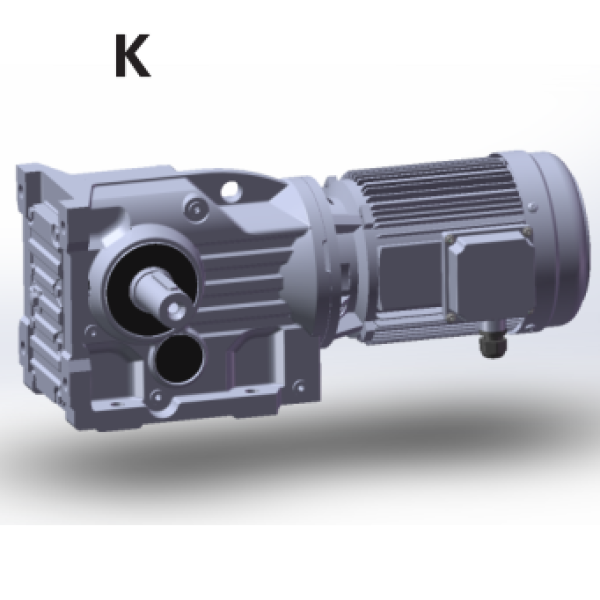 MOTOR GIẢM TỐC TẢI NẶNG BÁNH RĂNG CÔN - K SERIES
