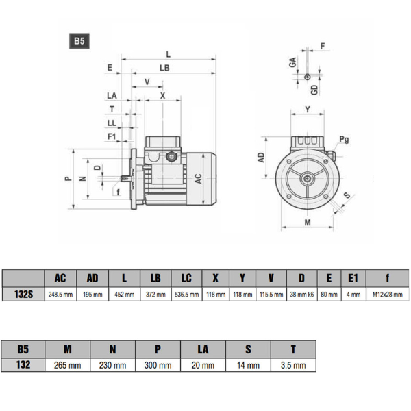 MOTOR GIẢM TỐC NMRV130-20-132B5